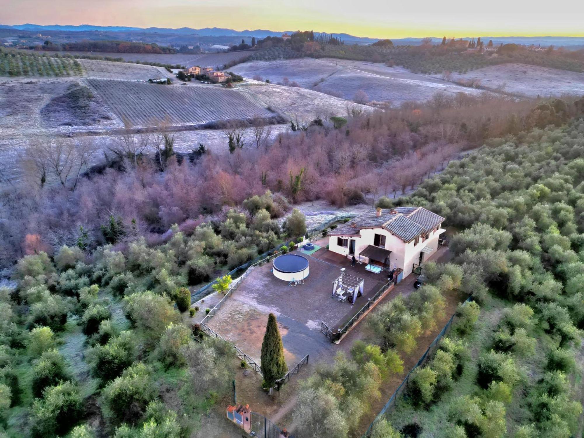 Villa Degli Olivi Nature เซียนา ภายนอก รูปภาพ